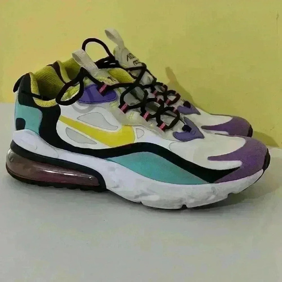 Nike Air Max 270 React Geometric Abstract 5Y - Picture 3 of 11
